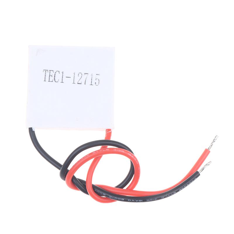 Tec1-12705 12706 Tec1-12715 Термоэлектрический охладитель Пельтье 40*40 мм 12 В Полупроводниковый элемент охлаждения Модуль