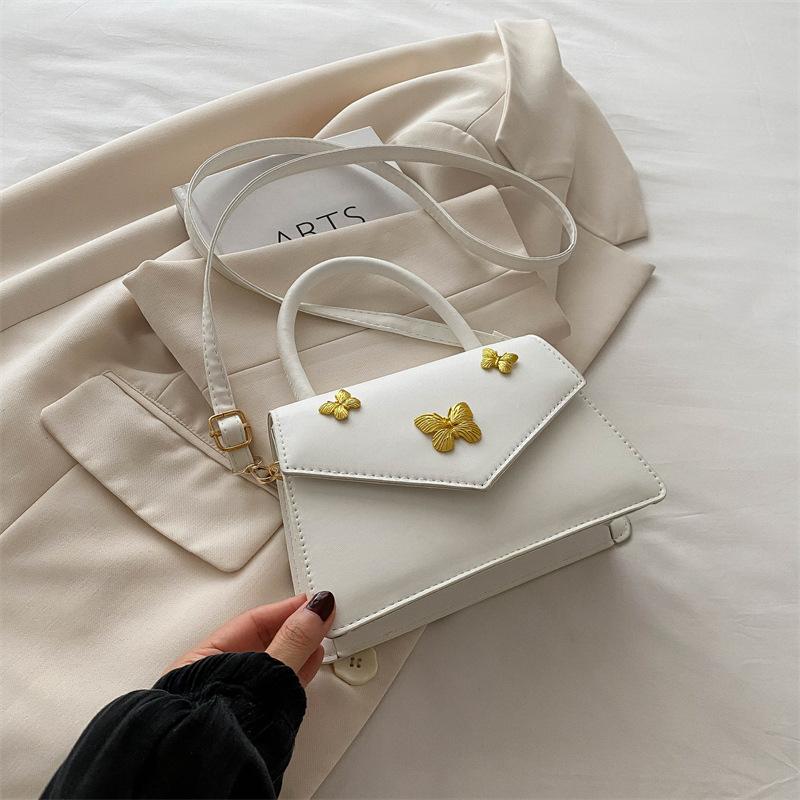 Маленькая женская сумка в иностранном стиле 2024 года, новая популярная повседневная сумка через плечо с бантом, модная мини-квадратная сумка прилив