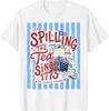 America 4th of July Spilling The Tea Since 1773 250 Years T-Shirt