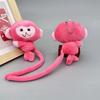 Plush Toy Doll Monkey Key Chain Cartoon Bag Accessories Trendy Backpack Pendant  Gift for Children