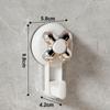 4 Pcs Light Luxury Multi-Purpose Hook Detachable Wall Mount Hook 4 Pcs Suction Cup Hook  Bathroom