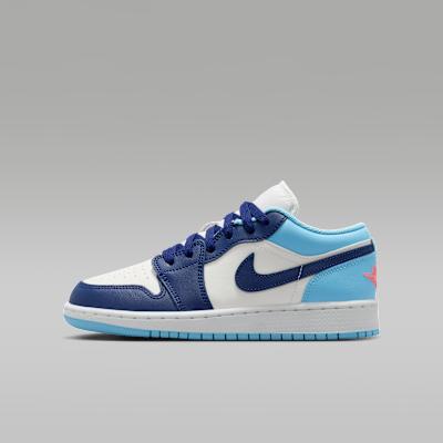 Jordan 1 Низкий Парус Синий Хвоя (GS)