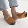 Toe Cover Anti-abrasion Summer Men Split Toe Socks Half Foot Socks Men Socks Five-Finger Socks