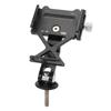 Bicycle Stem Phone Mount Aluminum Alloy Anti Slip Width Adjustable Rotatable 360 Degrees Bike Stem