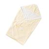 De Sweet Twisted Pile Baby Afghan Swaddle Thin Type Pile Knit Baby Made In Japan 85cm X 85cm [Creme Coco] [Skin Thread/Cape/Sheet/Blanket] (Cream)