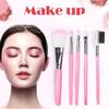 Portable Soft Hair 5 Makeup Brush Set Blush Brush Eyeshadow Brush Foundation Brush Lip Brush Student Novice Beauty Tool Makeup Brush Travel Kit