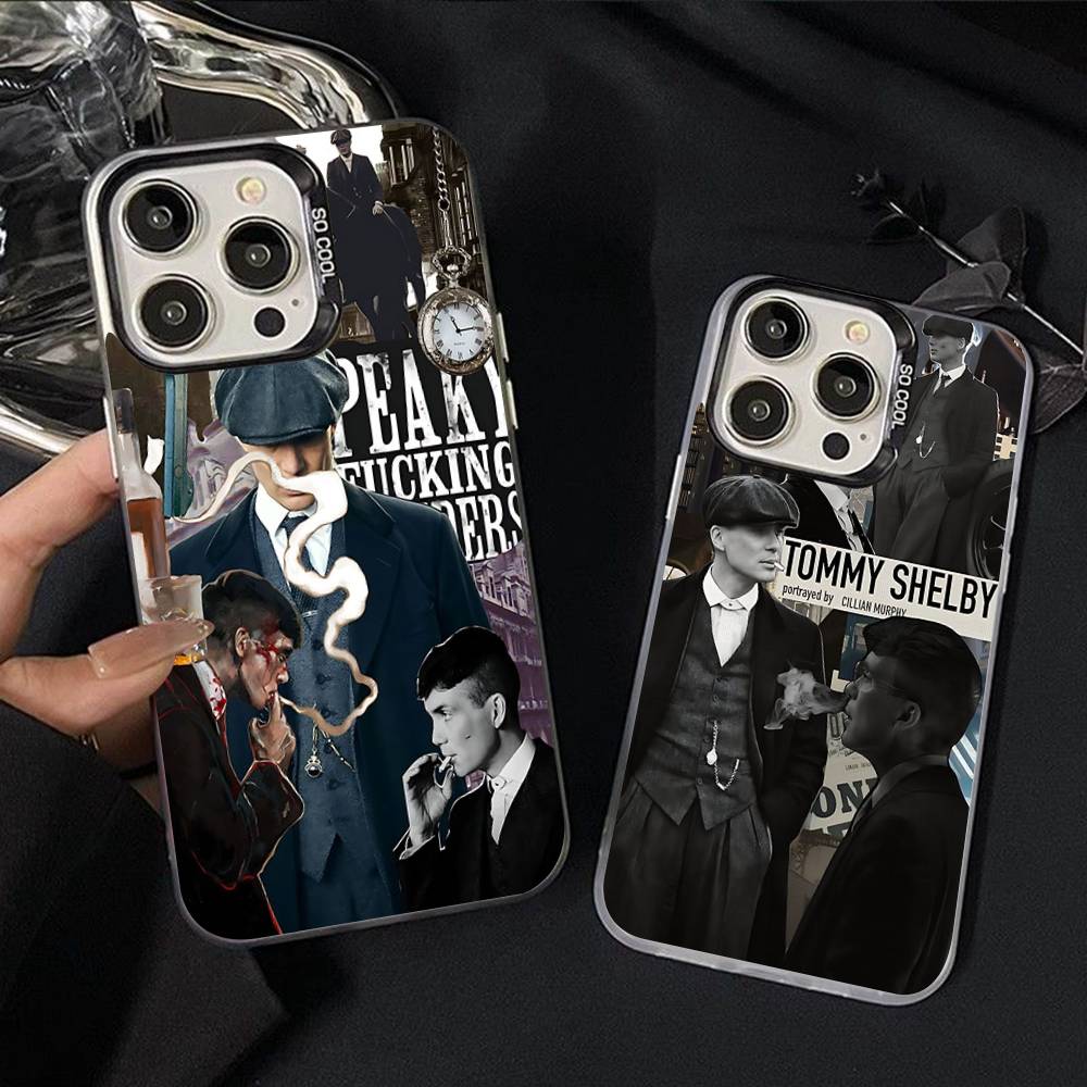 Чехол для телефона на фильм P-Peaky B-Blinders TV Для IPhone 17 16 Plus Pro Max 15 14 13 12 11 Матовые Цветные Чехлы