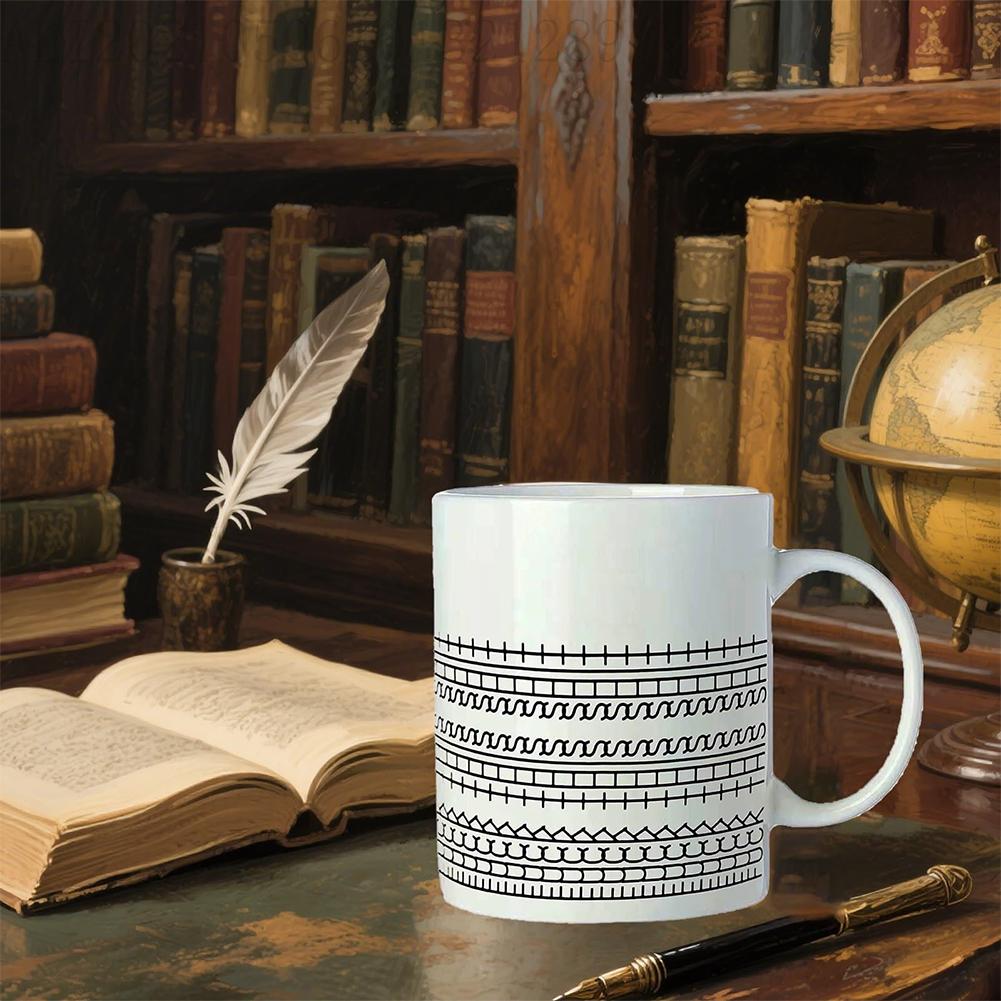 Ceramic Coffee Mug Kitchen Hidden Message Coffee Cups Microwave-Safe Drinkware Funny Message Coffee Mug Coffee Lover Cup Gift