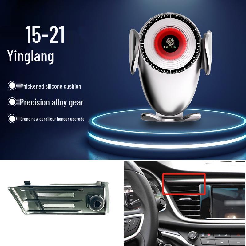 Buick Excelle Regal Verano GL8 Envision Car Phone Holder: New Navigation Gravity Mount