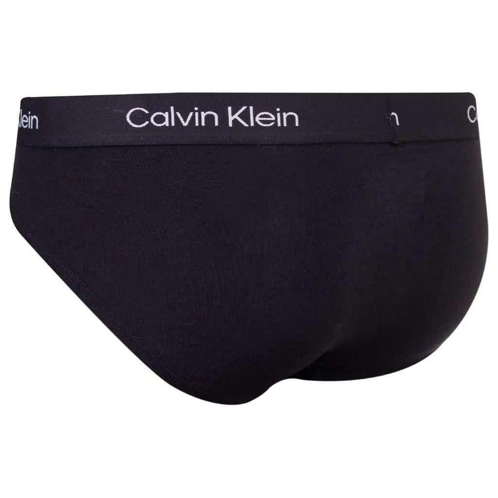 Calvin Klein Однотонное эластичное нижнее белье с буквенным принтом и принтом Slim Fit для мужчин NB3527A-6H3