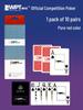 Водонепроницаемые матовые ПВХ карты для покера WPT Texas Hold'em