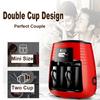 Fxunshi MD-235 Машина для приготовления кофе с фильтром для дома и офиса с керамическими чашками Новая