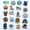 Bonfire Camping Stickers Camping Decals Solo Camping Outdoor Outdoor Campers Set of 50