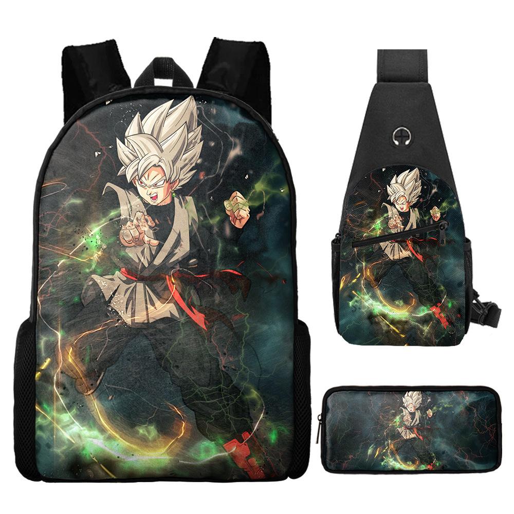 Dragon Ball Dragon Ball Backpack Primary And Secondary School Schoolbag Shoulder Bag Satchel Pencil Case