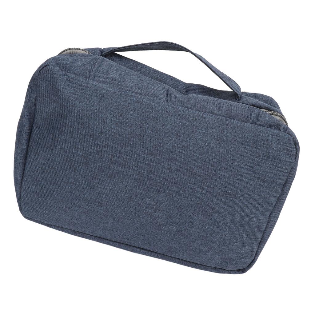 Дорожная подвесная косметичка Дорожная косметичка Складной подвесной органайзер для туалетных принадлежностей для мужчин и женщин Темно-синий