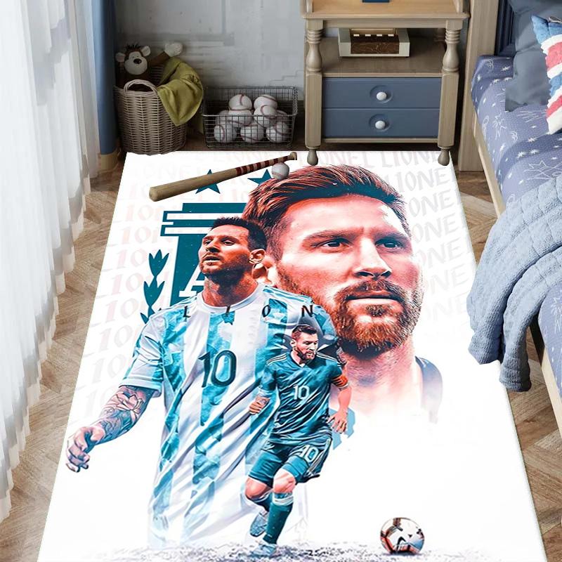 Goal Messi: Triumph Pink carpet Doormat printing Protective pad Art Bathroom mat
