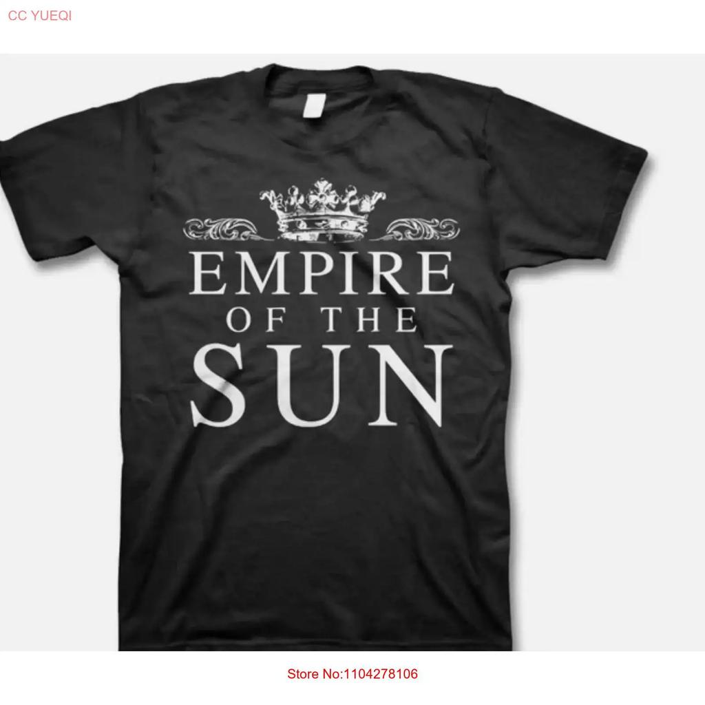 Футболка с базовым логотипом группы Empire Of The Sun Полный размер S 5XL винтажная стираная удобная дышащая streetwear
