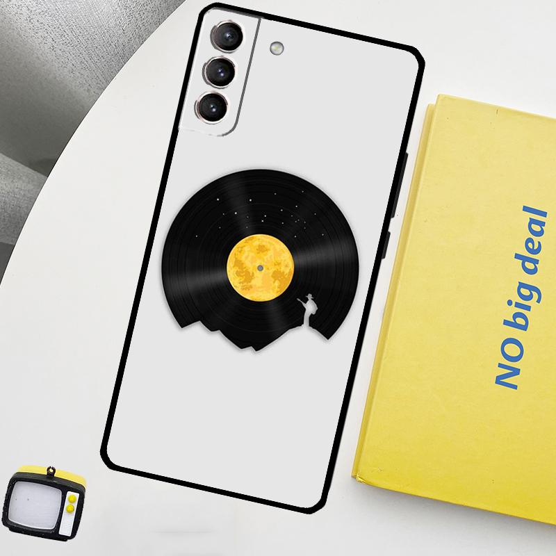 Виниловая DJ пластинка Art Funda для Samsung Galaxy S22 Ultra S23 FE S9 S10 Note 10 Plus Note 20 Ultra S20 S21 FE чехол