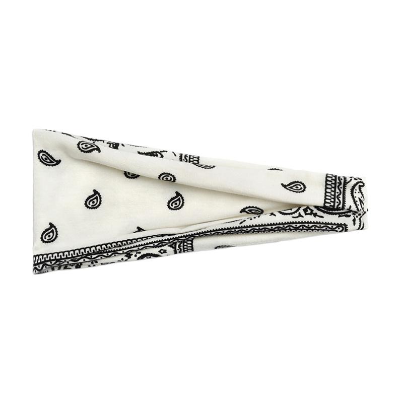 Boho Headbands for Women Fashion Headband Yoga Workout Head Bands Hair Accessories Non Slip Band Sport Headwrap Running Elastic Hairbands