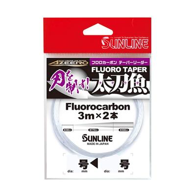 SUNLINE Ajiro Флюорокарбоновая конусная леска для поводка, 3 м x 2, 20#8