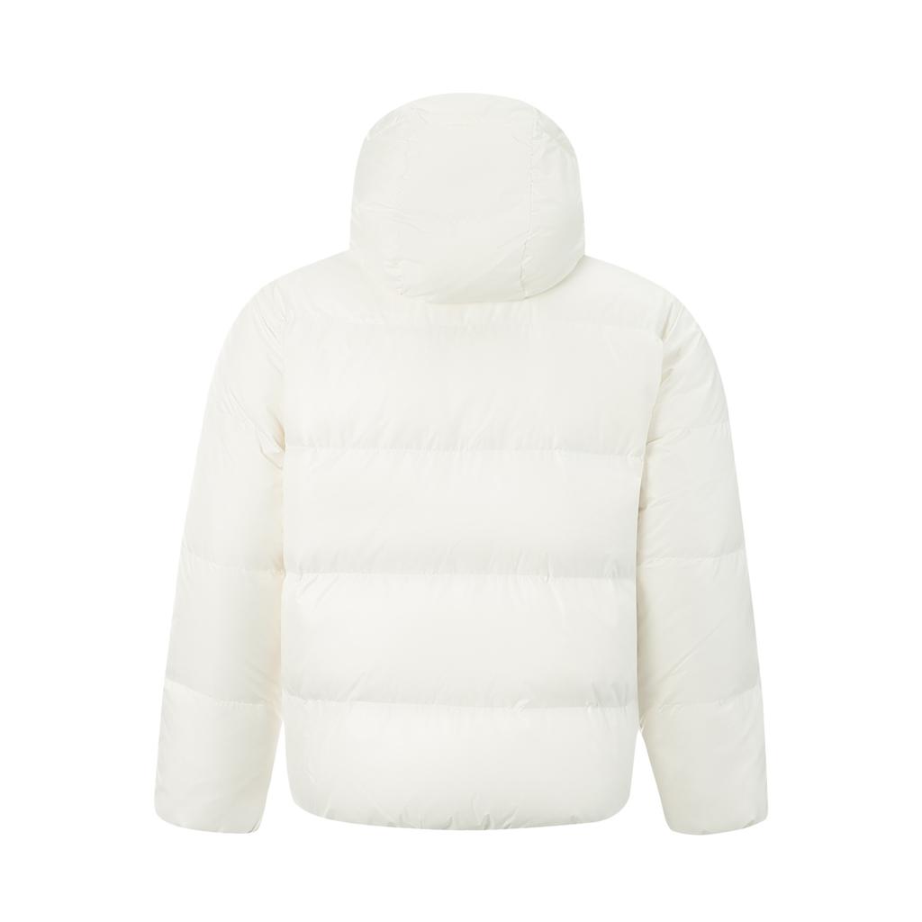 Li Ning Горячие горшки Коллекция пуха Пуховик Унисекс Слоновая кость AYMV519-2