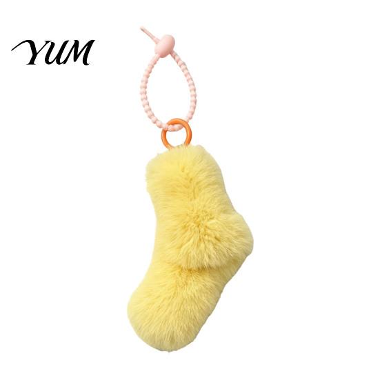 Plush Knot Bag Decor Twist Charm, Fuzzy Keychain Pendant, Hanging Decoration for Backpacks, Handbags, Purse, Car Keys Decorative Charm