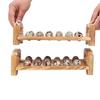Space Saving Wood Egg Holder Large Capacity Egg Storage Rack Egg Display Crates  Home