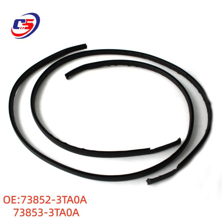 73853-3TA0A: Уплотнительная лента для водостока крыши для Nissan Altima 2013-2018, заменяет 73852-3TA0A