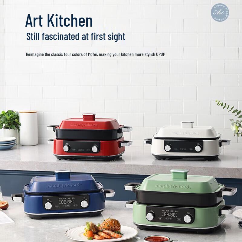 Многофункциональная электрическая мультиварка Morphy Richards 5 л, вилка CN (адаптер в комплекте)