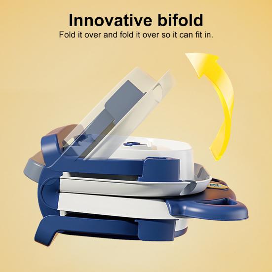 2 шт./комплект складная детская ванночка с термометром мягкая подушка складная конструкция визуальный датчик температуры детская ванночка