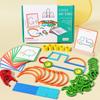 Montessori Shape Building Toys for Early Education: Ages 3-6