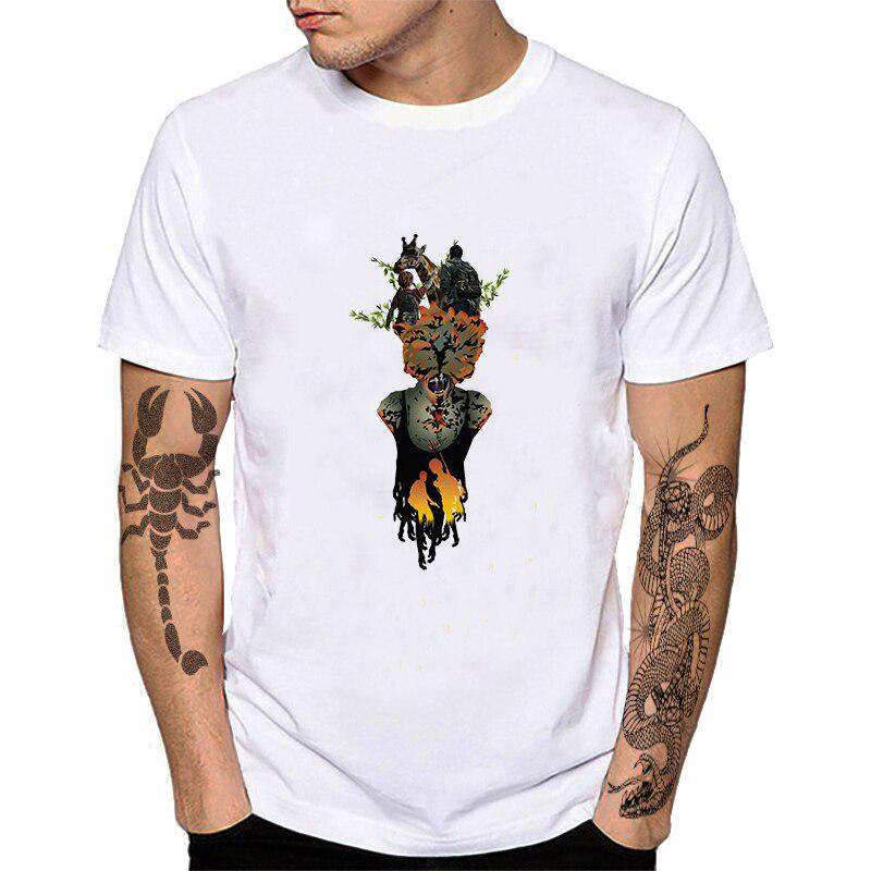 Футболка Last Of Us Part Ii Ellie S Tattoo Lou с принтом жирафа в стиле игры