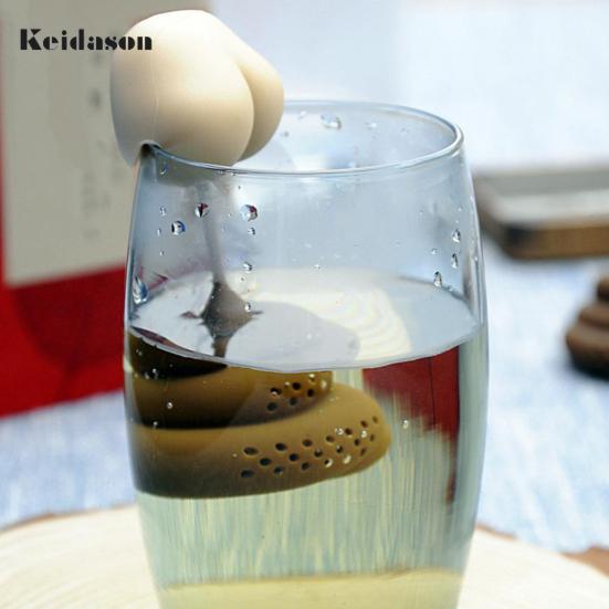 Фигурное чайное ситечко из силикона