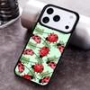 Чехол для телефона с божьими коровками для iPhone 17 16 15 Pro Max Air 14 13 12 11 Plus Ударопрочный Чехол Capa