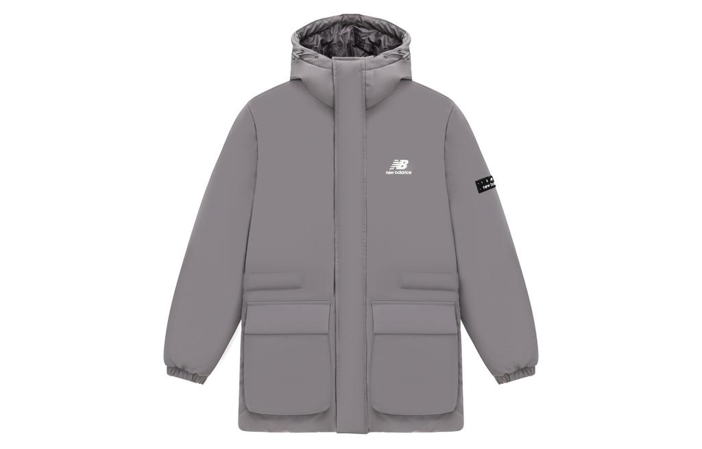 New Balance Пуховик Унисекс Серый AMJ23341-ZNC