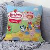 S-Strawberry Cartoon S-Shortcake Girl Pillow Gift Home Office Decoration Pillow Bedroom Sofa Car Cushion Coverpillow Case