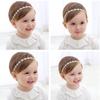Newborn Baby Headband Cute Lace Elastic Turban Soft Headdress  Photography Prop