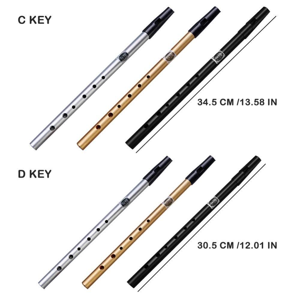 Sound C/D Tone C/D Key Irish Whistle Ireland Flute 6 Hole Flute Whistle Flute Tin Penny Whistle