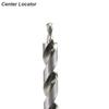 Twist Step Drill Bit With Stoper Locator For Kreg Jig Guide Manual Pocket Pilot Hole Depth Stop Collar 1/4 Hex Round Woodworking