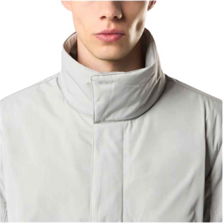 STONE ISLAND Logo Patch High Neck Jacket K2S154100048S0026V0061