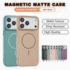 IPhone 14 15 16 Plus 11 12 13 16 17 Pro Max Air Матовый Magsafe Роскошный Чехол для Беспроводной Зарядки Ультратонкий Магнитный Чехол для Телефона