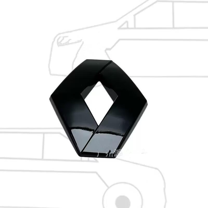 Car Front Hood Emblem Sticker Rear Trunk Badge Decal ABS For Renault Megane 2 3 Clio Duster Captur Logan Koleos Auto Accessories CC2