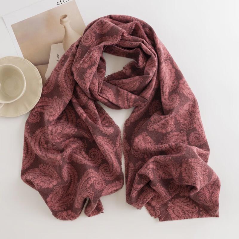 DayApril Printed Faux Cashmere Scarf