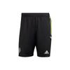 FW22 Brand Pattern Elastic Waist Straight Leg Training Football Shorts Men Shorts Black HE6684