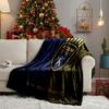 Sochaux-montbeliard Crest Throws Blanket Flannel Blankets Plush for Couch Bed Gifts for Men Women Travel picnic blanket Christmas fan gifts
