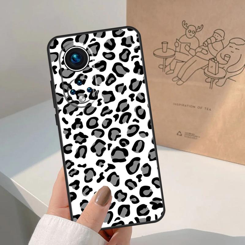 Леопардовый Узор Животное Красочный Для Honor Magic 8 5 6 7 Pro Чехол Для Honor 400 200 Lite 50 70 90 X8c X8b X9a X9b X9c X9d Win