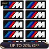 2025 E46 x5 10pc Car Interior Sticker Car steering wheel sticker For bmw M Sticker X1 X3 X4 X5 X6 X7 e46 e90 f20 e60 e39 f10 Car