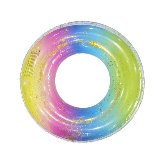 Kids Adults Swim Ring Inflatable Swimming Pool PVC Summer Outdoor Leakproof Thickened Float Tube Toy