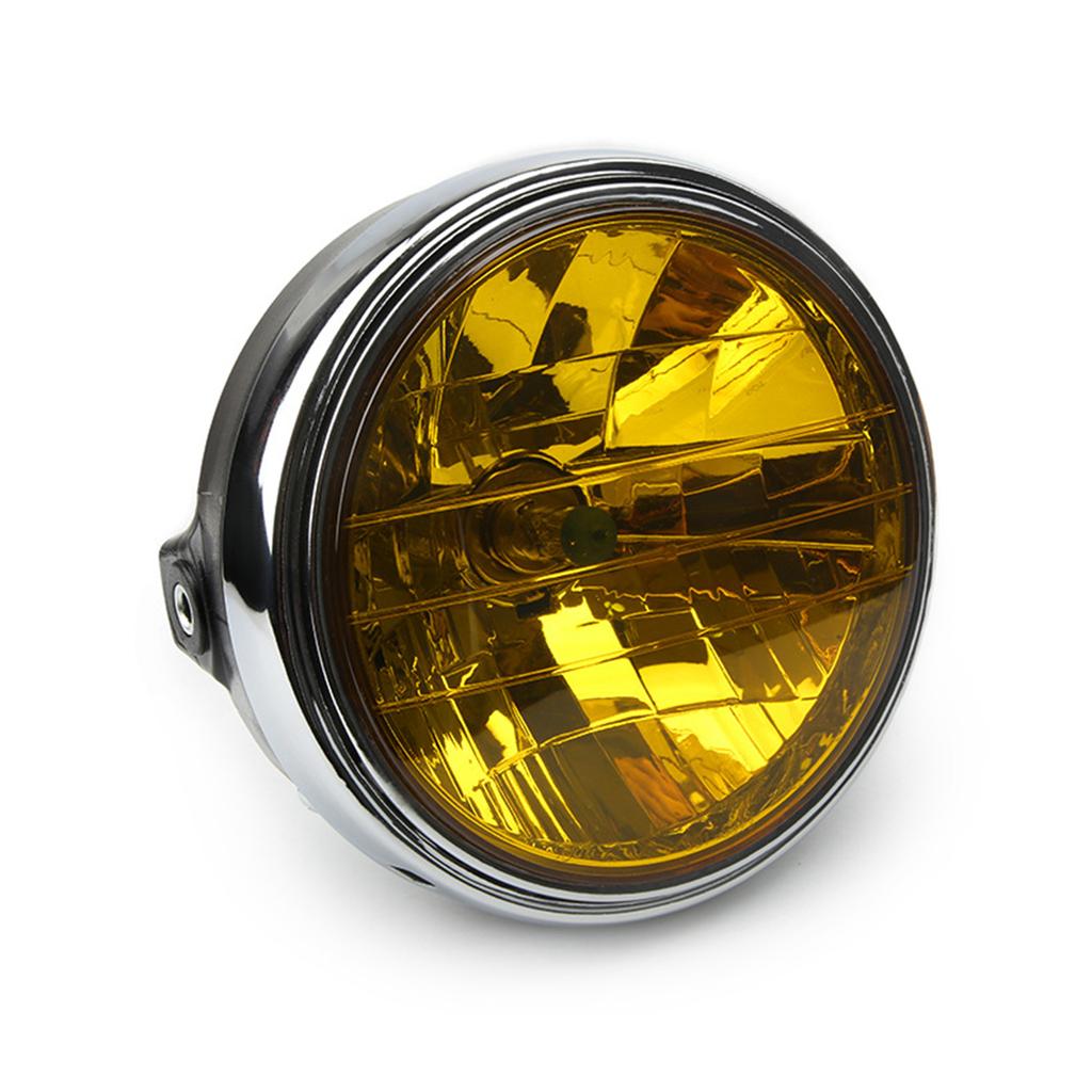 Круглая фара для мотоцикла для CB400 CB500 CB750 900 1300 Замена светодиодной фары Модифицированные аксессуары Запасные части для ремонта