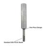 Ground Rod Driver Bit 18mm Earth Stake Rotate Hammers Drill Grounding Rod SDS Plus Shank Steel For Power Tool Accessoriy